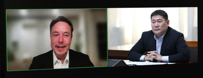 Prime Minister L. Oyun-Erdene held a conversation with Elon Musk