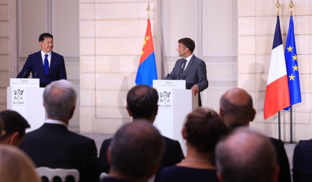 Cooperation Documents Signed between Mongolia and France